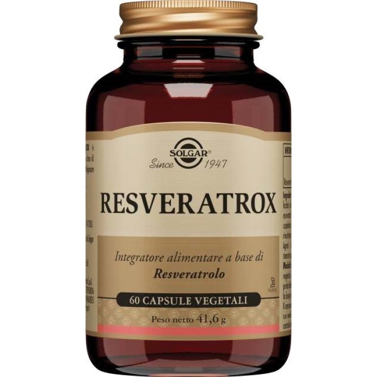RESVERATROX 60 Cps SOLGAR RESVERATROX 60 Cps SOLGAR