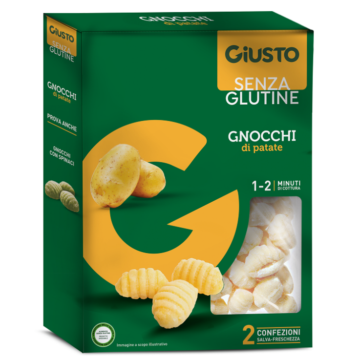 GIUSTO S/G Gnocchi 2x250g GIUSTO S/G Gnocchi 2x250g