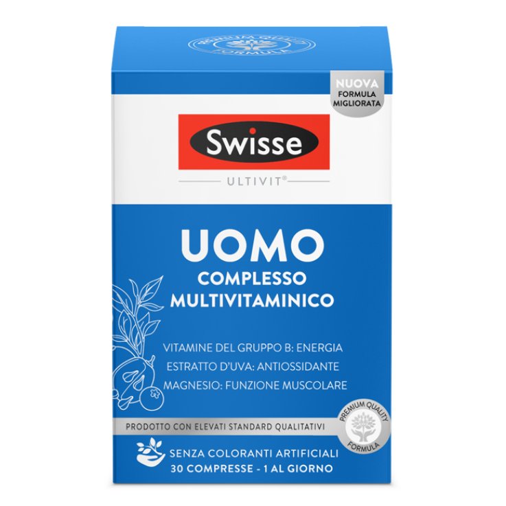 SWISSE MULTIVITAMINICO UOMO 30 COMPRESSE SWISSE MULTIVITAMINICO UOMO 30 COMPRESSE