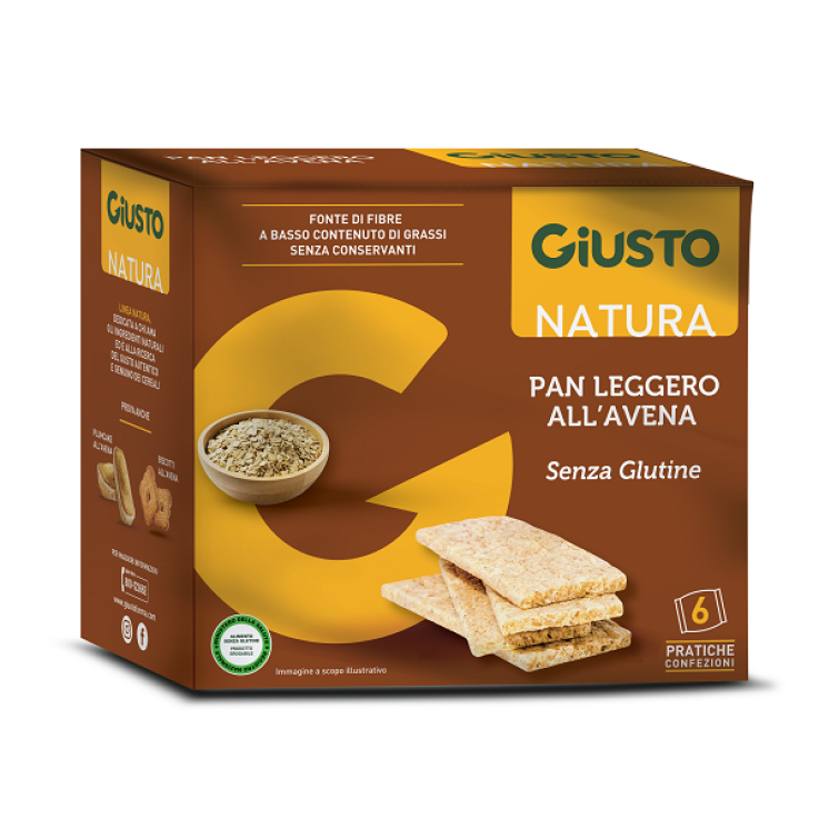 GIUSTO S/G PanLegg.Avena 6x25g GIUSTO S/G PanLegg.Avena 6x25g