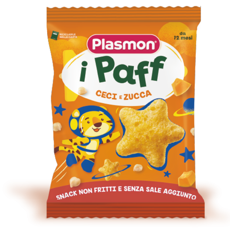 PLASMON PAFF Snack Zucca/Ceci PLASMON PAFF Snack Zucca/Ceci
