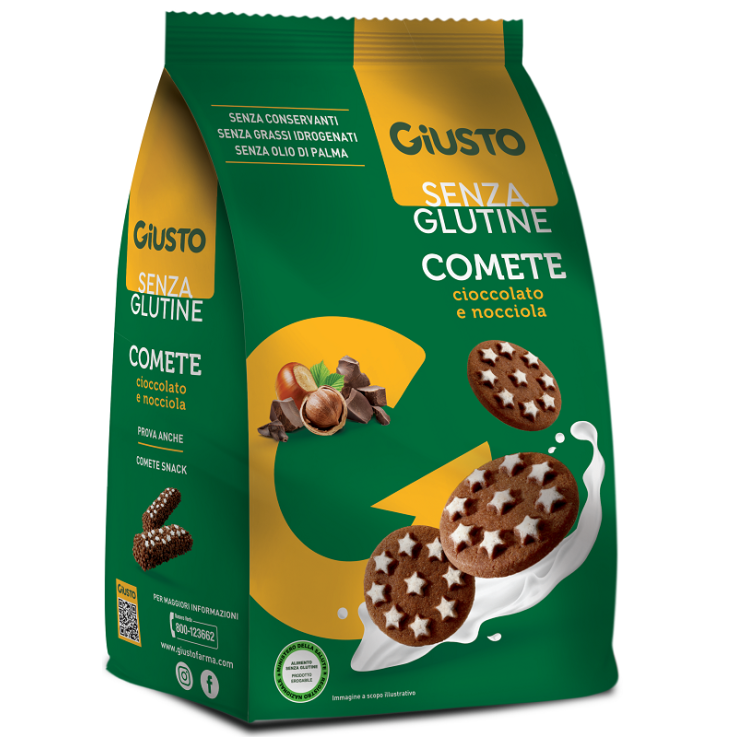 GIUSTO S/G Comete Biscotti200g GIUSTO S/G Comete Biscotti200g