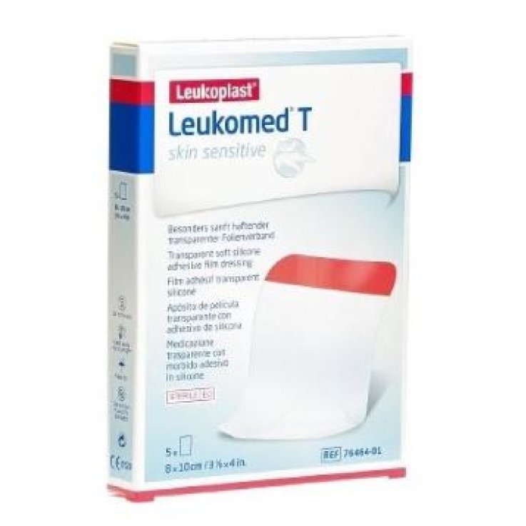 LEUKOMED T Skin S 5 Med.8x10 LEUKOMED T Skin S 5 Med.8x10