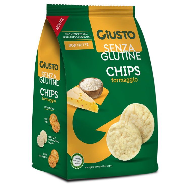 GIUSTO S/G Chips Formaggio 40g GIUSTO S/G Chips Formaggio 40g
