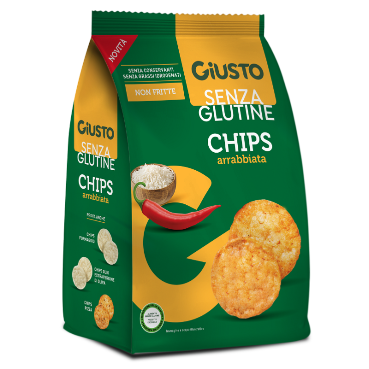 GIUSTO S/G Chips Arrabb.40g GIUSTO S/G Chips Arrabb.40g