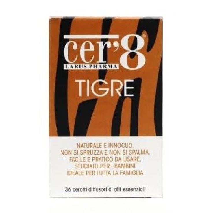 CER'8 TIGRE CUSCINETTO ADESIVO 36 PEZZI CER'8 TIGRE CUSCINETTO ADESIVO 36 PEZZI