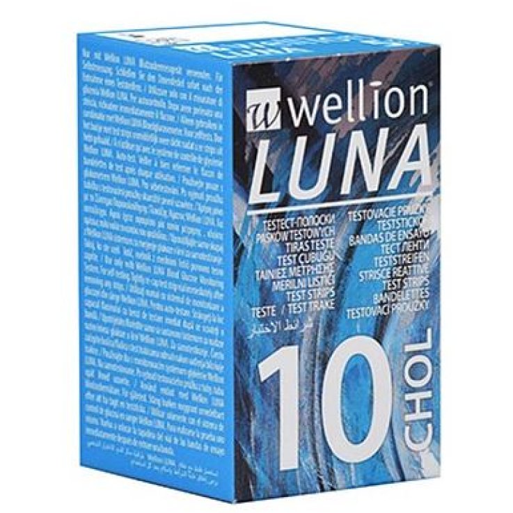 WELLION LUNA Choles 10 Strips WELLION LUNA Choles 10 Strips