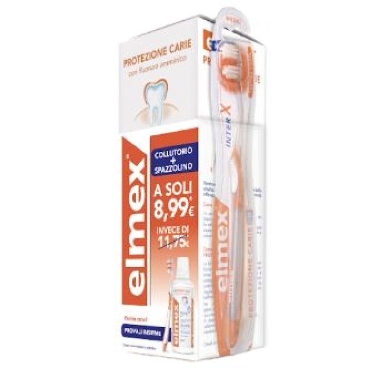 SPECIAL PACK ELMEX PROTEZIONE CARIE COLLUTORIO 400 ML + SPAZZOLINO SPECIAL PACK ELMEX PROTEZIONE CARIE COLLUTORIO 400 ML + SPAZZOLINO