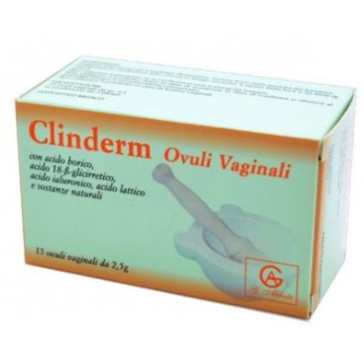 CLINDERM 15 Ovuli Vag.2,5g CLINDERM 15 Ovuli Vag.2,5g