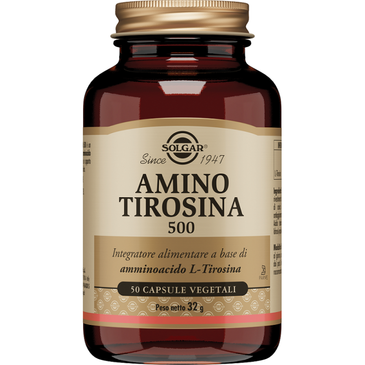 AMINO TIROSINA 500 50CpsSOLGAR AMINO TIROSINA 500 50CpsSOLGAR