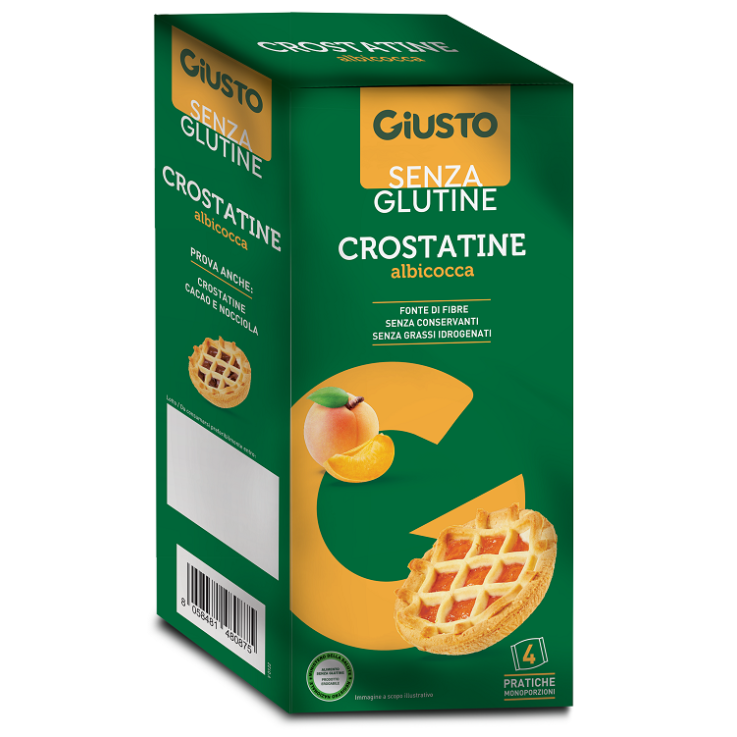 GIUSTO S/G Crost.Albic.4x45g GIUSTO S/G Crost.Albic.4x45g