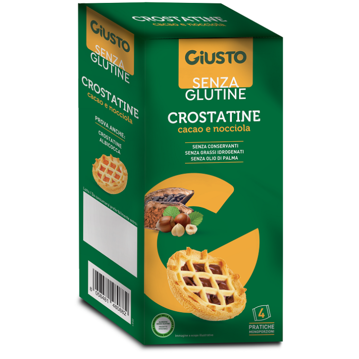 GIUSTO S/G Crost.Cac/Nocc4x45g GIUSTO S/G Crost.Cac/Nocc4x45g