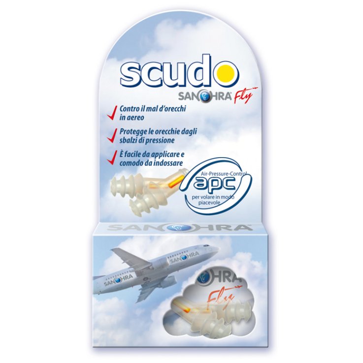 SCUDO SANOHRA FLY FILTRO AURICOLARE 2 PEZZI SCUDO SANOHRA FLY FILTRO AURICOLARE 2 PEZZI