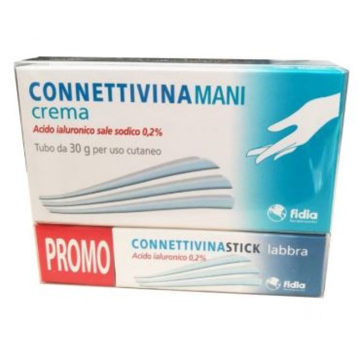 CREMA MANI CONNETTIVINA 30 G + STICK LABBRA CONNETTIVINA 3 GBUNDLEPACK