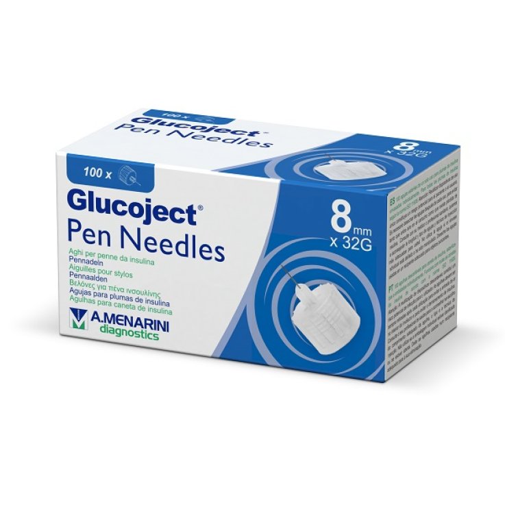 GLUCOJECT Pen Needles 32g 8mm GLUCOJECT Pen Needles 32g 8mm