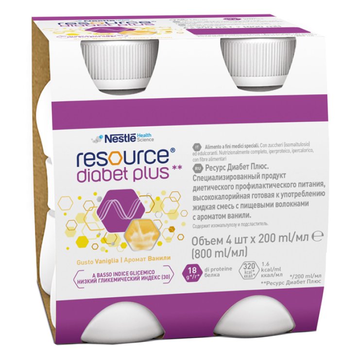 RESOURCE Diabet P.Van.4x200ml RESOURCE Diabet P.Van.4x200ml