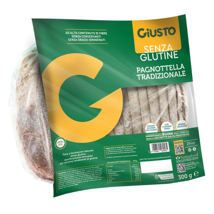 GIUSTO S/G Pagnottella 300g GIUSTO S/G Pagnottella 300g