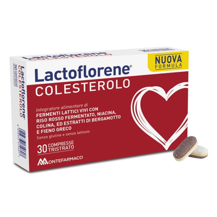 LACTOFLORENE COLESTEROLO TRISTRATO 30 COMPRESSE LACTOFLORENE COLESTEROLO TRISTRATO 30 COMPRESSE