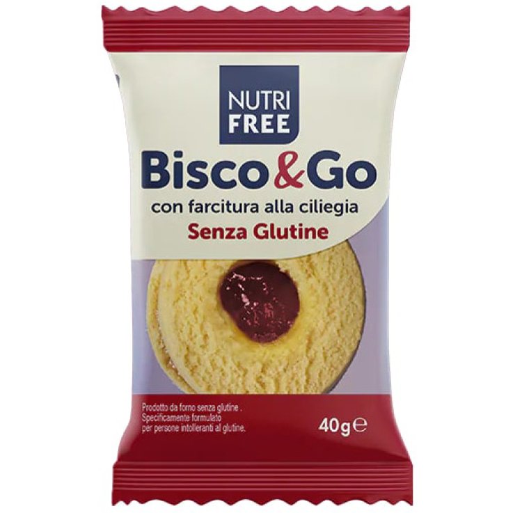 NUTRIFREE Bisco&Go Ciliegia40g NUTRIFREE Bisco&Go Ciliegia40g