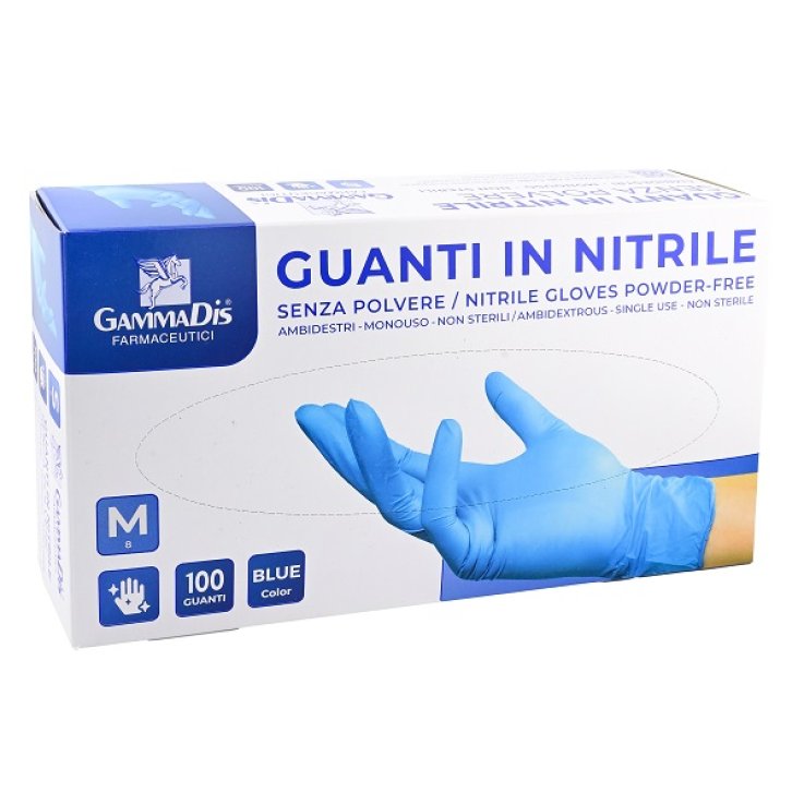 GAMMADIS Guanti Nitr.M 100pz GAMMADIS Guanti Nitr.M 100pz