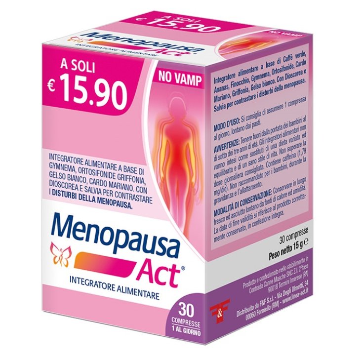 MENOPAUSA ACT 30 Cpr MENOPAUSA ACT 30 Cpr