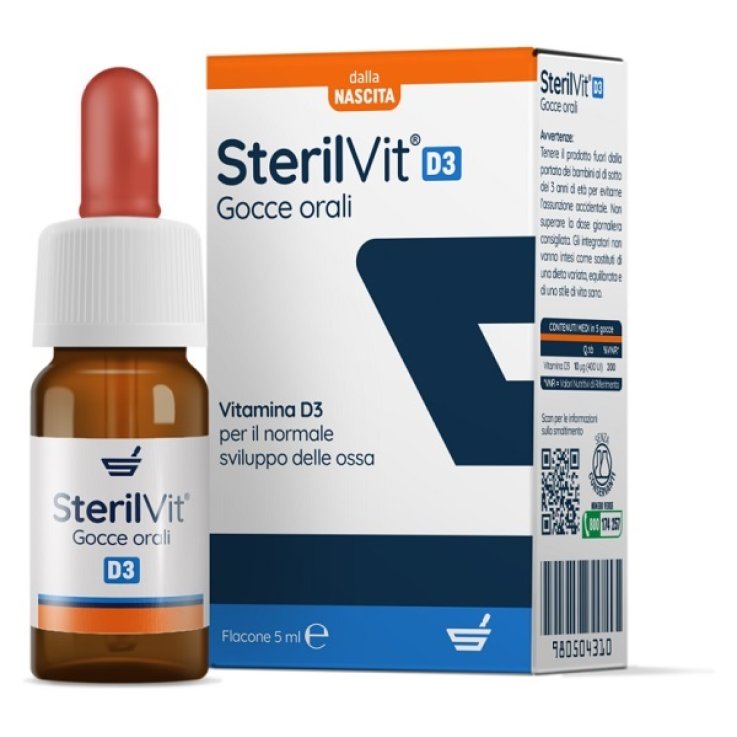 STERILVIT D3 GOCCE 5 ML STERILVIT D3 GOCCE 5 ML