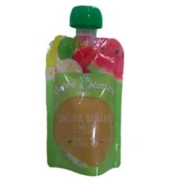 CUORE DI NATURA POUCH ANGURIA BANANA MELA 100 G