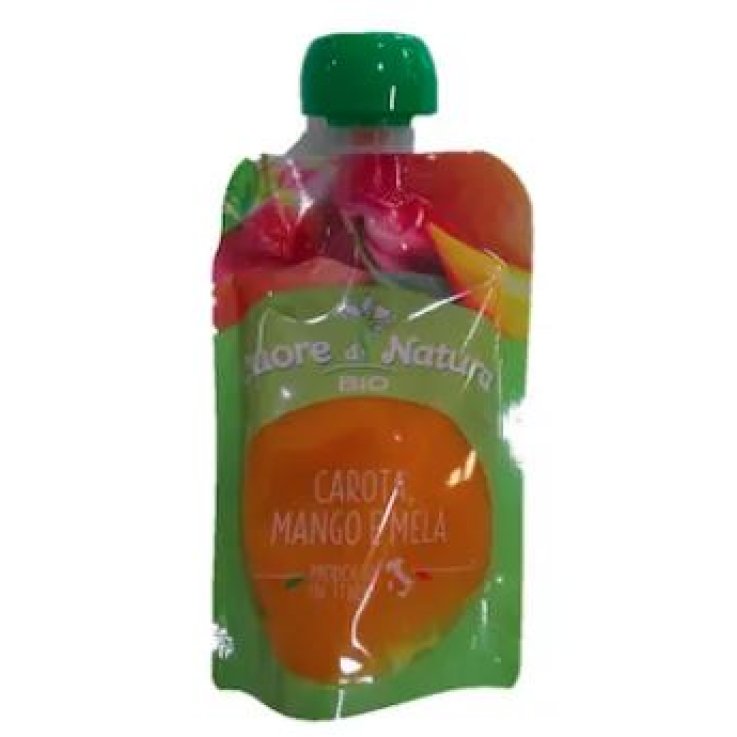 CUORE DI NATURA POUCH CAROTA MANGO MELA 100 G