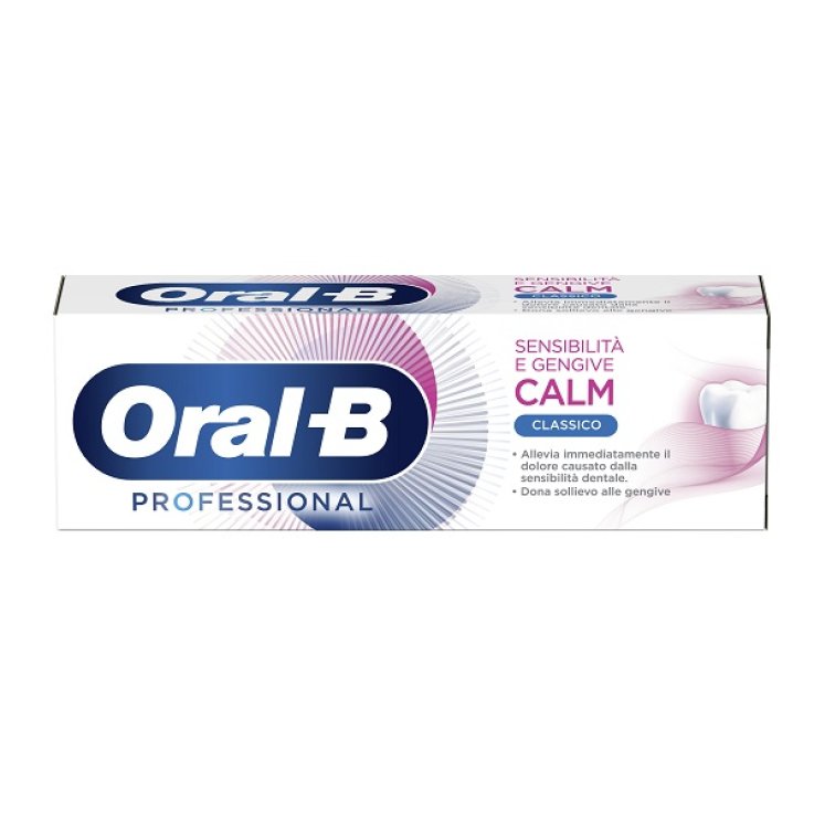 ORALB PROFESSIONAL SENSIBILITA' E GENGIVE CALM CLASSICO COLLUTORIO 75 ML ORALB PROFESSIONAL SENSIBILITA' E GENGIVE CALM CLASSICO COLLUTORIO 75 ML
