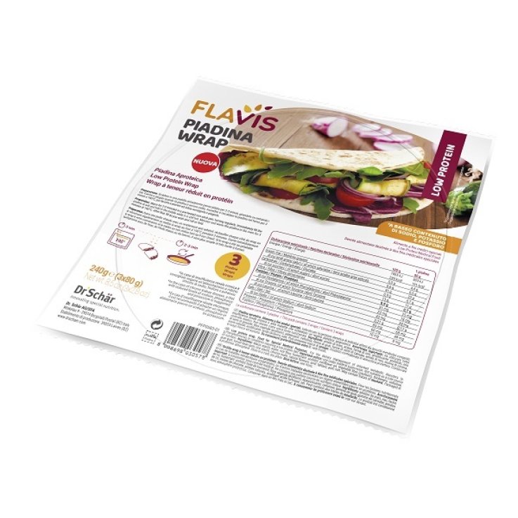 FLAVIS Piadina 3x80g FLAVIS Piadina 3x80g