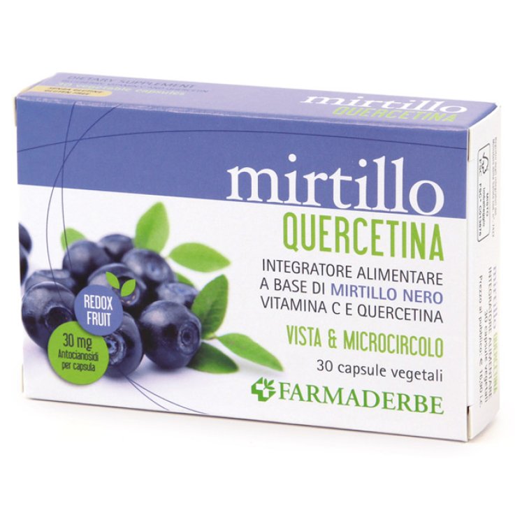 MIRTILLO QUERCETINA 30 Cps FDB MIRTILLO QUERCETINA 30 Cps FDB