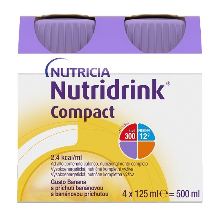 NUTRIDRINK Comp.Banana 4x125ml NUTRIDRINK Comp.Banana 4x125ml