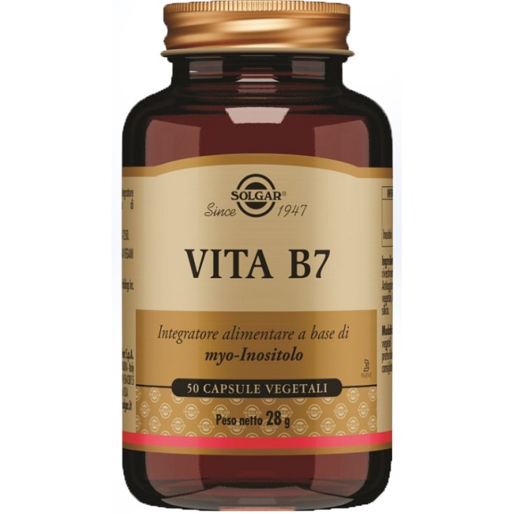 VITA B 7 50 VegiCps SOLGAR VITA B 7 50 VegiCps SOLGAR