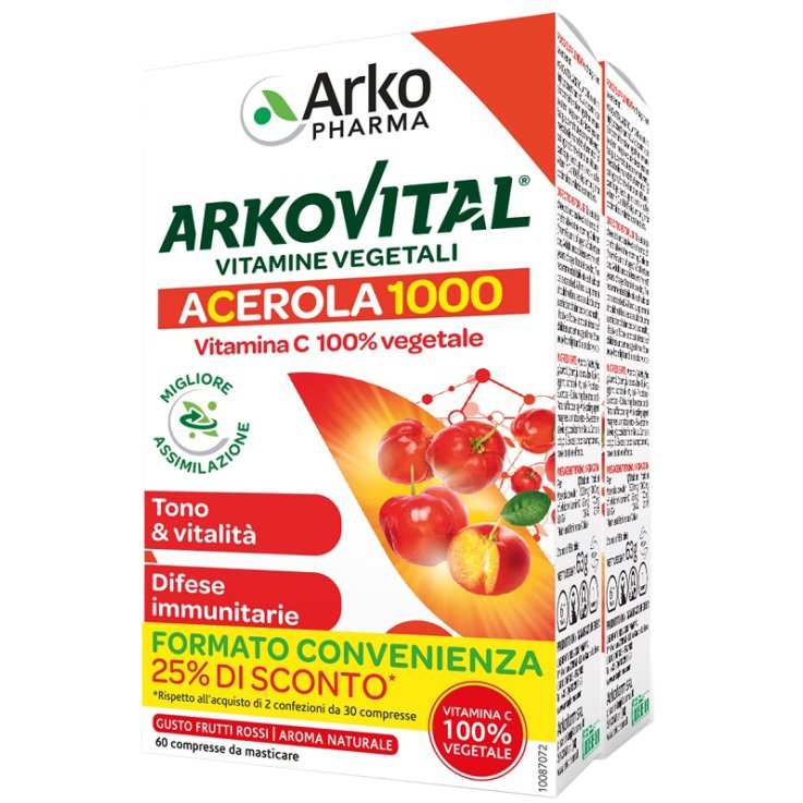 ARKOVITAL Acerola 1000 60 Cpr ARKOVITAL Acerola 1000 60 Cpr
