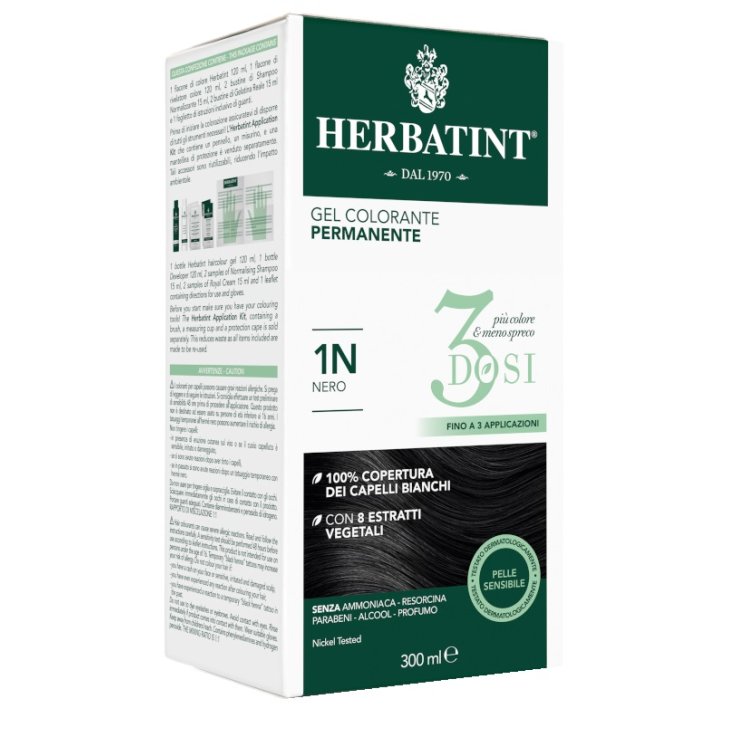 HERBATINT 3D Nero 300ml 1N HERBATINT 3D Nero 300ml 1N