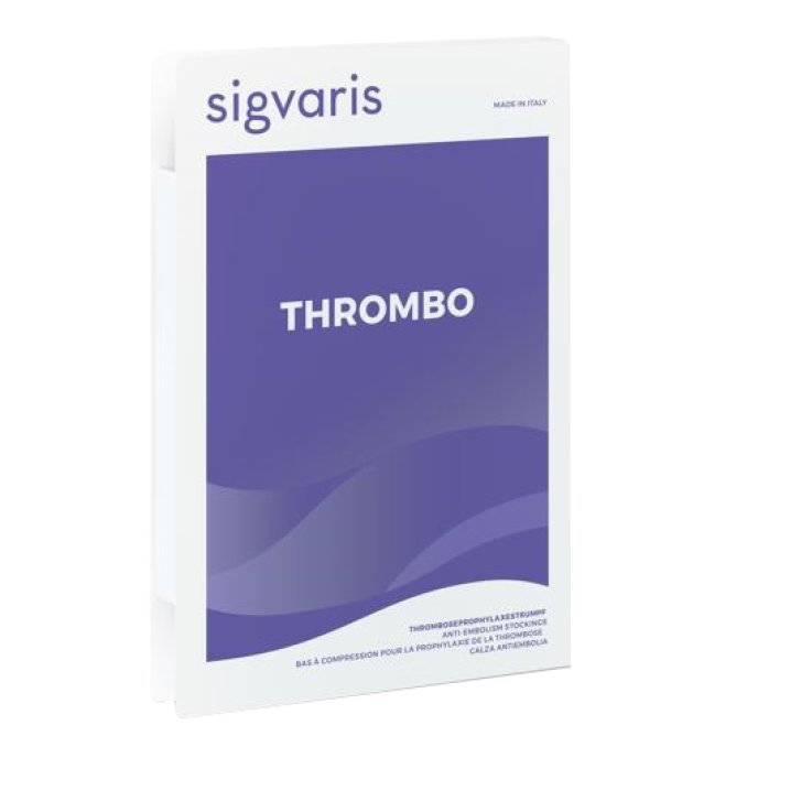 SIGVARIS THROMBO GAMBALETTO CORTO PUNTA APERTA BIANCO L SIGVARIS THROMBO GAMBALETTO CORTO PUNTA APERTA BIANCO L