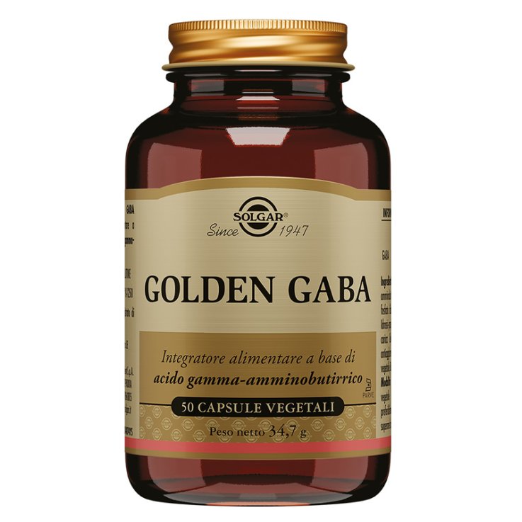 GOLDEN GABA 50 Cps Veg.SOLGAR GOLDEN GABA 50 Cps Veg.SOLGAR