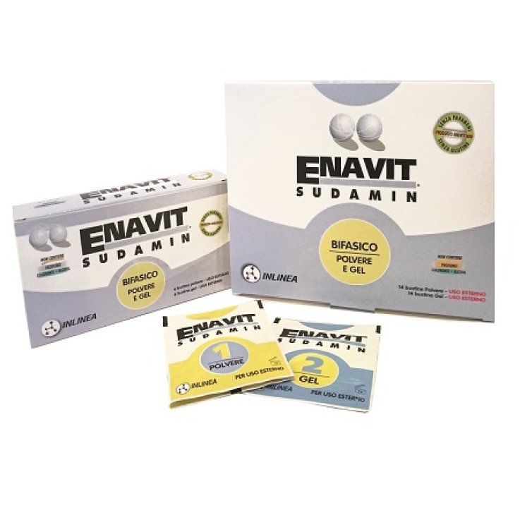 ENAVIT SUDAMIN BIFASICO 6 BUSTINE POLVERE + 6 BUSTINE GEL ENAVIT SUDAMIN BIFASICO 6 BUSTINE POLVERE + 6 BUSTINE GEL