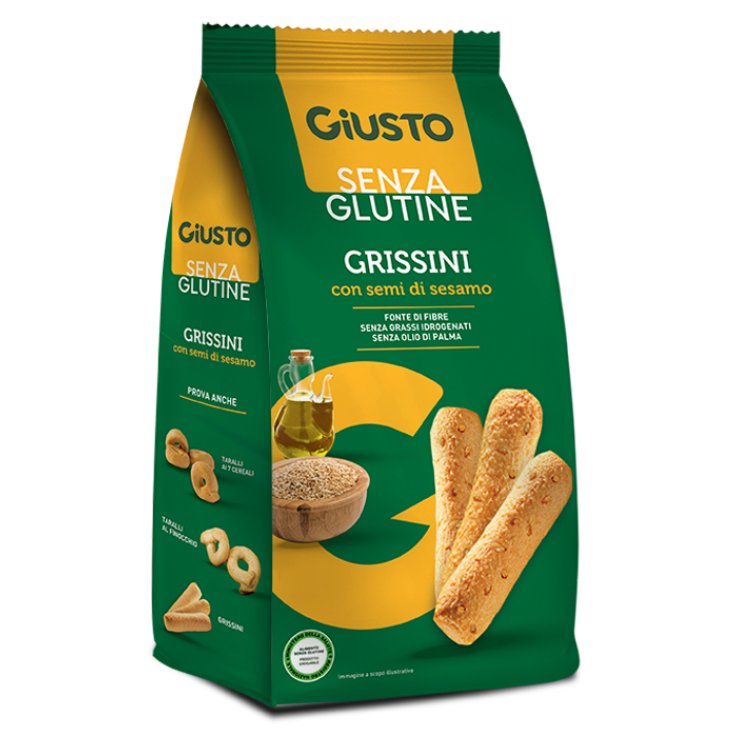 GIUSTO S/G Grissini Sesamo150g GIUSTO S/G Grissini Sesamo150g