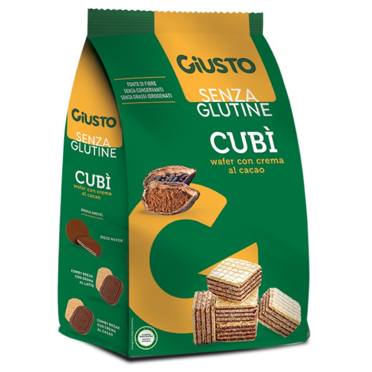 GIUSTO S/G Cubi'Wafer Cac.250g GIUSTO S/G Cubi'Wafer Cac.250g