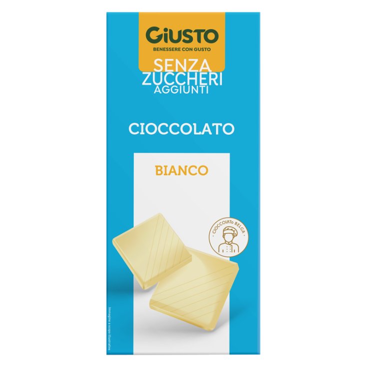GIUSTO S/Z Ciocc.Bianco 85g GIUSTO S/Z Ciocc.Bianco 85g