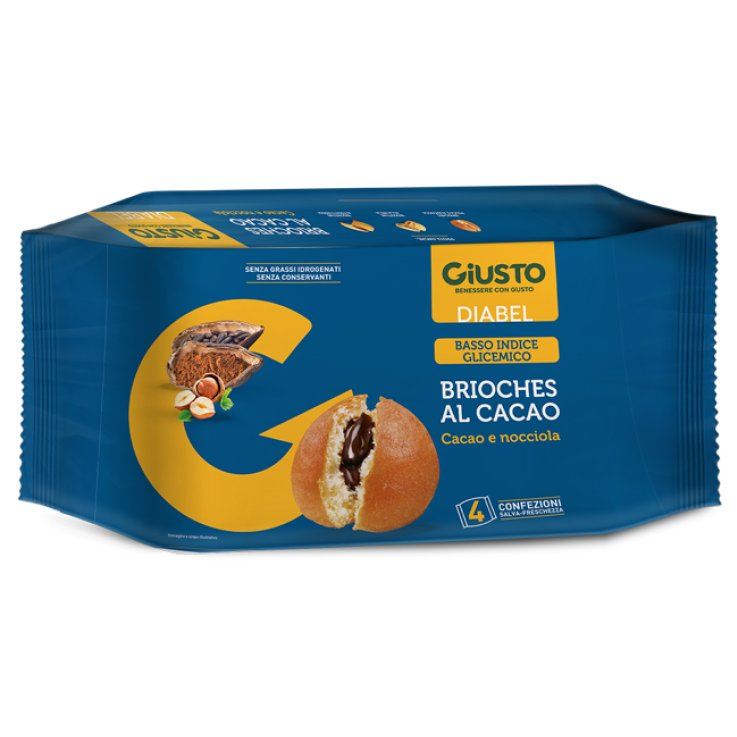 DIABEL Brioches Cacao 4x45g DIABEL Brioches Cacao 4x45g