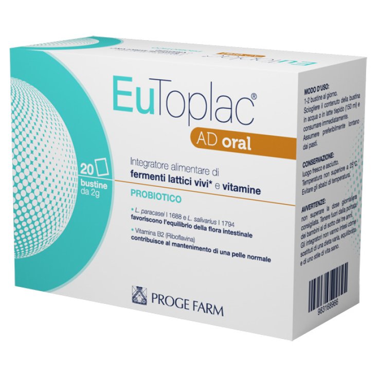 EUTOPLAC AD Oral 20 Bust. EUTOPLAC AD Oral 20 Bust.