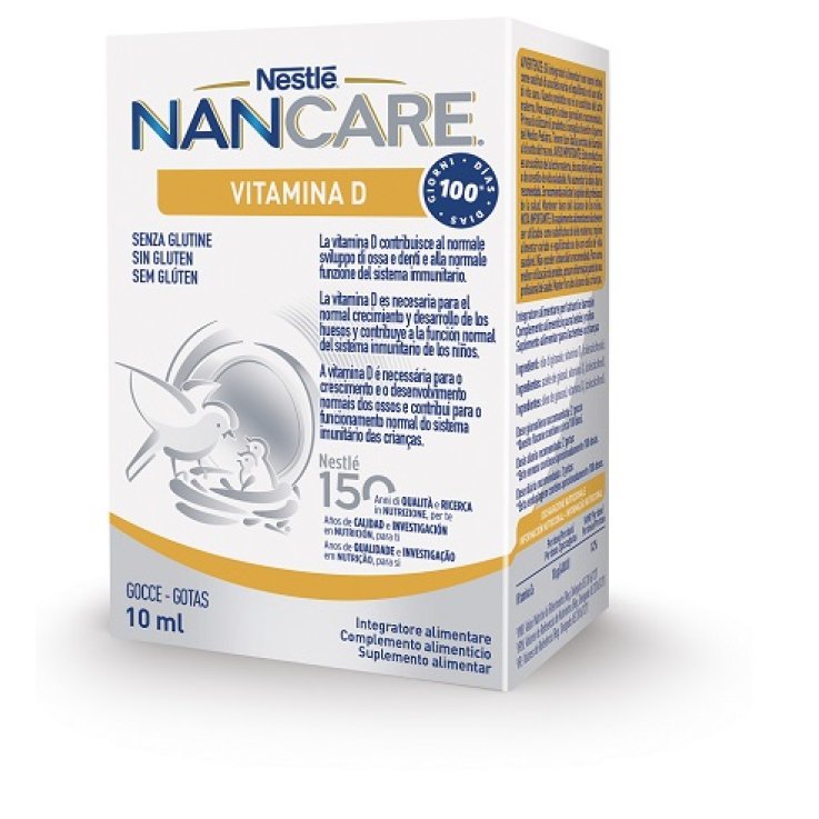 NANCARE VITAMINA D GOCCE 10 ML NANCARE VITAMINA D GOCCE 10 ML