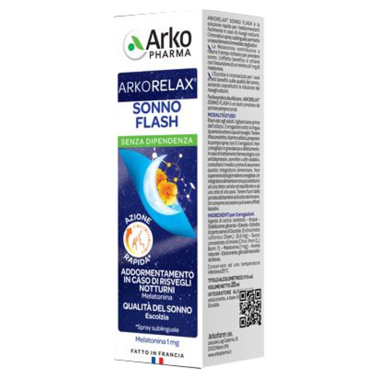 ARKORELAX Sonno Flash Spy 20ml ARKORELAX Sonno Flash Spy 20ml
