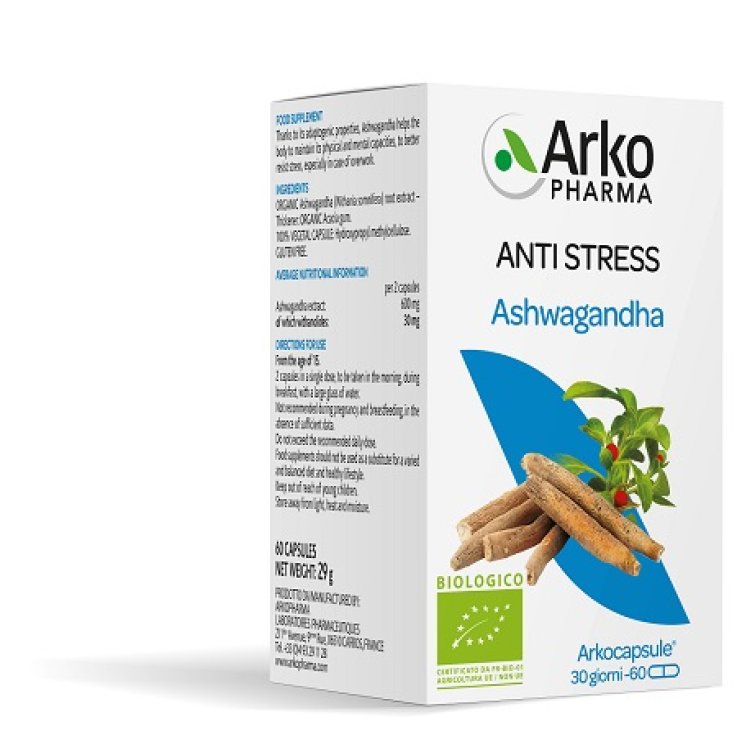 ARKOCPS Ashwagandha Bio 60 Cps ARKOCPS Ashwagandha Bio 60 Cps