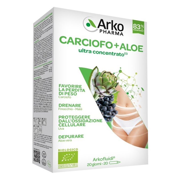 ARKOFLUIDI Carciofo+Aloe 20f. ARKOFLUIDI Carciofo+Aloe 20f.