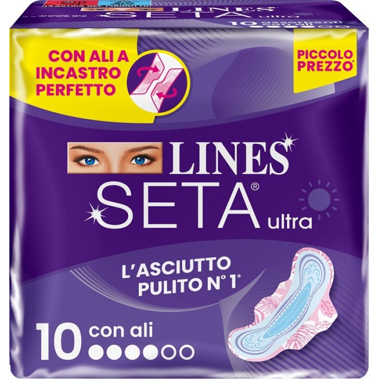LINES SETA Ultra Ali 10pz LINES SETA Ultra Ali 10pz