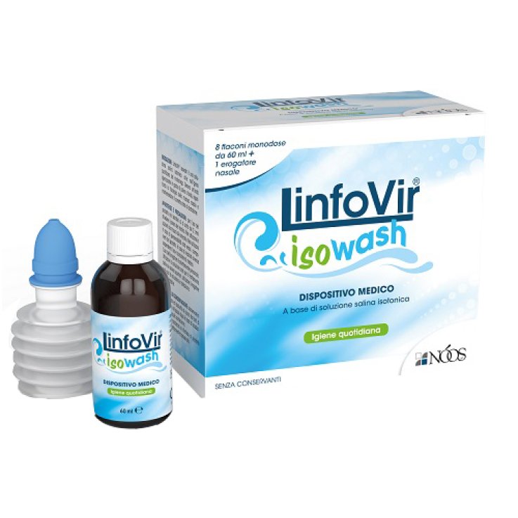 LINFOVIR Isowash Soluz.8x60ml LINFOVIR Isowash Soluz.8x60ml