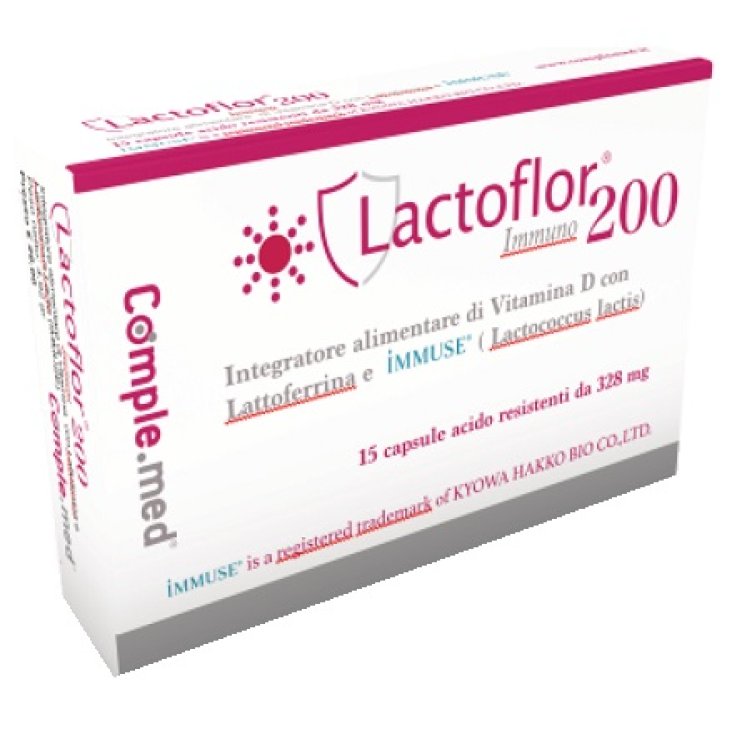 LACTOFLOR Immuno 200 15 Cps LACTOFLOR Immuno 200 15 Cps